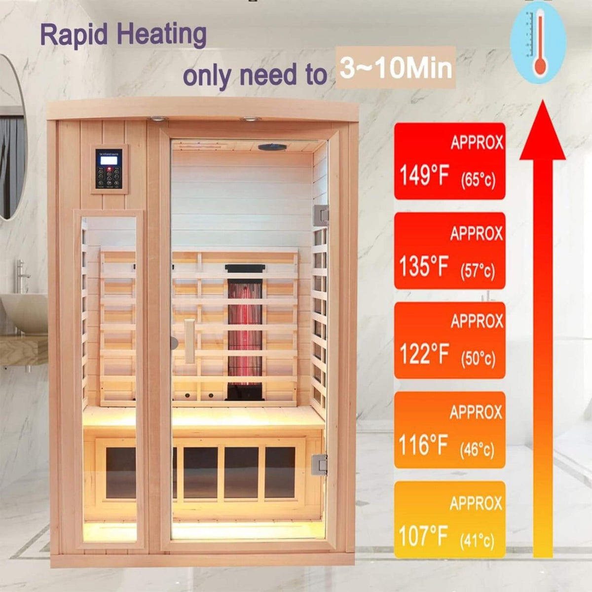 Outdoor Infrared Sauna