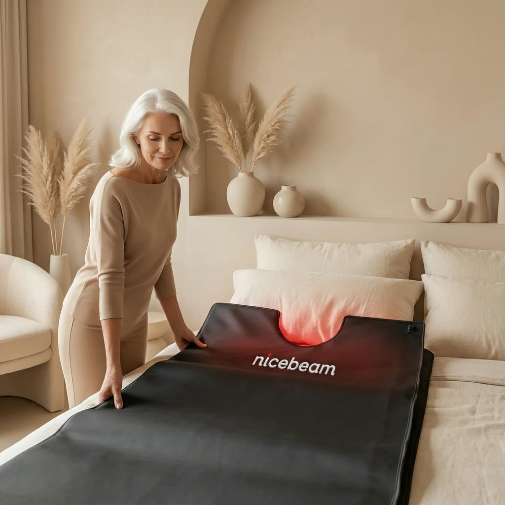 Nicebeam Full Body Red Light Therapy Bag | 660nm & 850nm | Zip-In | Daily Home Use