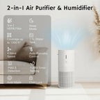 Airthereal AEH300 Air Purifier & Humidifier | CADR 300 | HEPA
