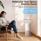 Airthereal AEH300 Air Purifier & Humidifier | CADR 300 | HEPA