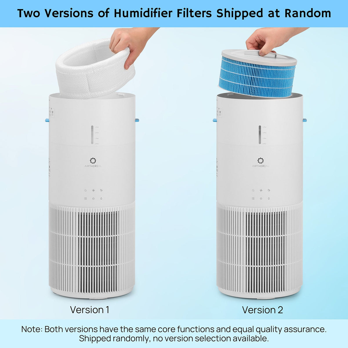 Airthereal AEH300 Air Purifier & Humidifier | CADR 300 | HEPA