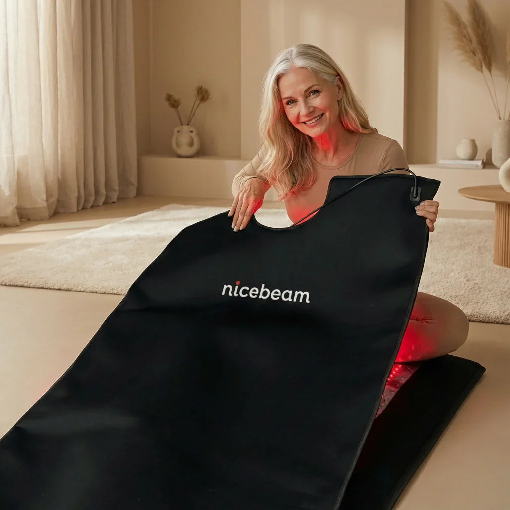 Nicebeam Full Body Red Light Therapy Bag | 660nm & 850nm | Zip-In | Daily Home Use
