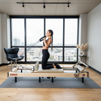 Personal Hour Janet Elite 2.0 Foldable Pilates Reformer with 4K Smart Screen | 6 Springs | Jump Board
