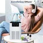 Cooskr HEPA Air Purifier | Aromatherapy | 5W | US & EU Plug