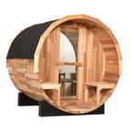 Blisspod Prague | Outdoor Barrel Sauna | Canadian Red Cedar | Toule 6000W | 2–4 or 4–6 Person