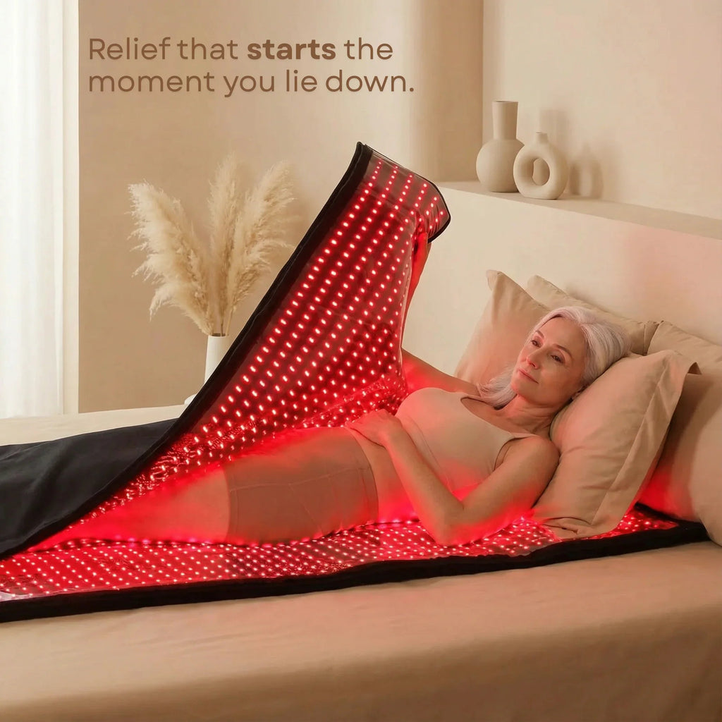 Nicebeam Full Body Red Light Therapy Bag | 660nm & 850nm | Zip-In | Daily Home Use
