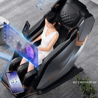 Airvana Nova | Full-Body Zero Gravity Shiatsu Massage Chair | Heated | Voice Control | Black or Brown