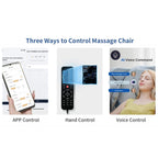 Bosscare Premium | Full-Body Zero Gravity Massage Chair | 3D L+S-Track | Heated | Gray