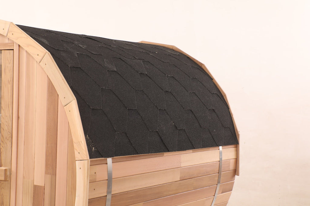Blisspod Prague | Outdoor Barrel Sauna | Canadian Red Cedar | Toule 6000W | 2–4 or 4–6 Person
