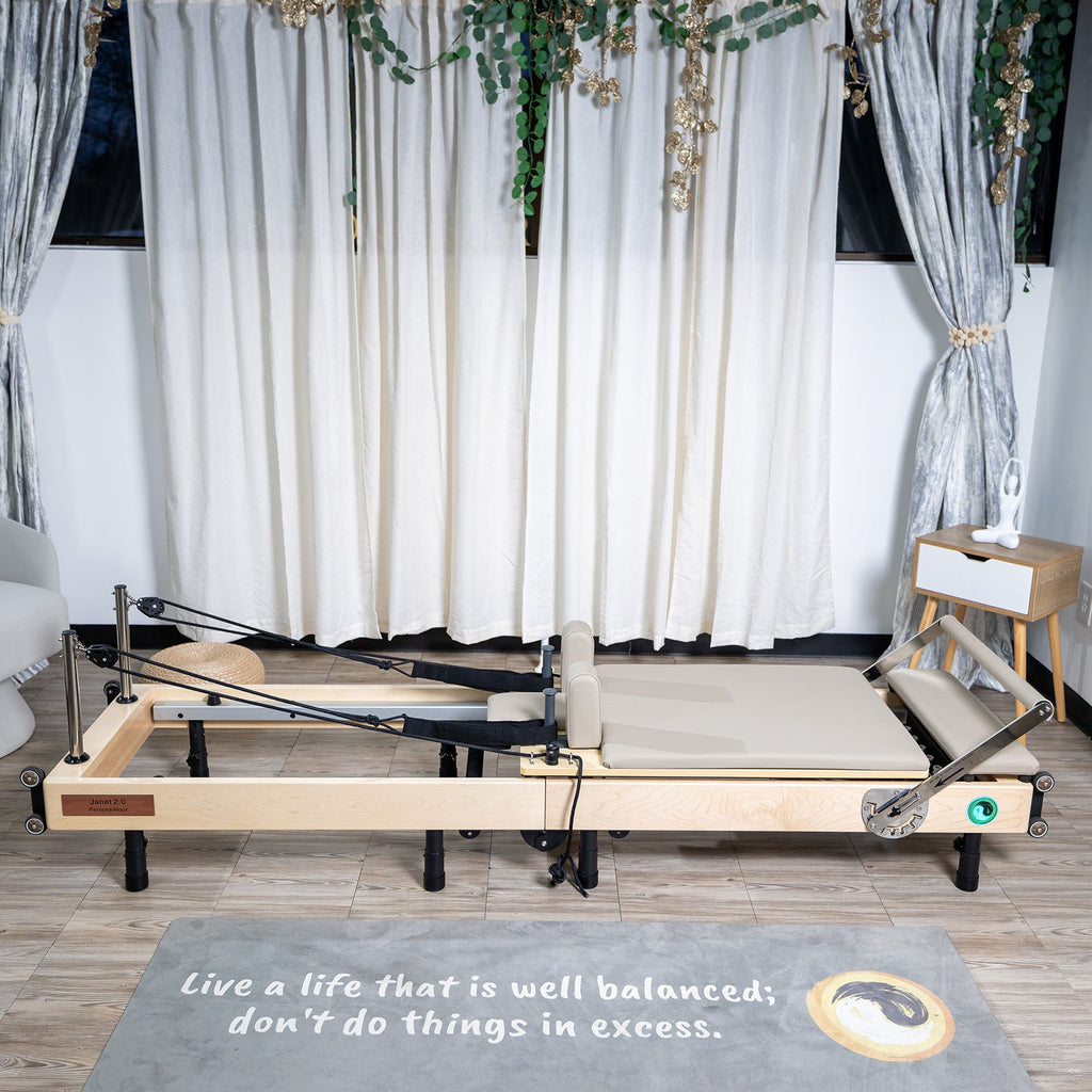 Personal Hour Janet Elite 2.0 Foldable Pilates Reformer with 4K Smart Screen | 6 Springs | Jump Board